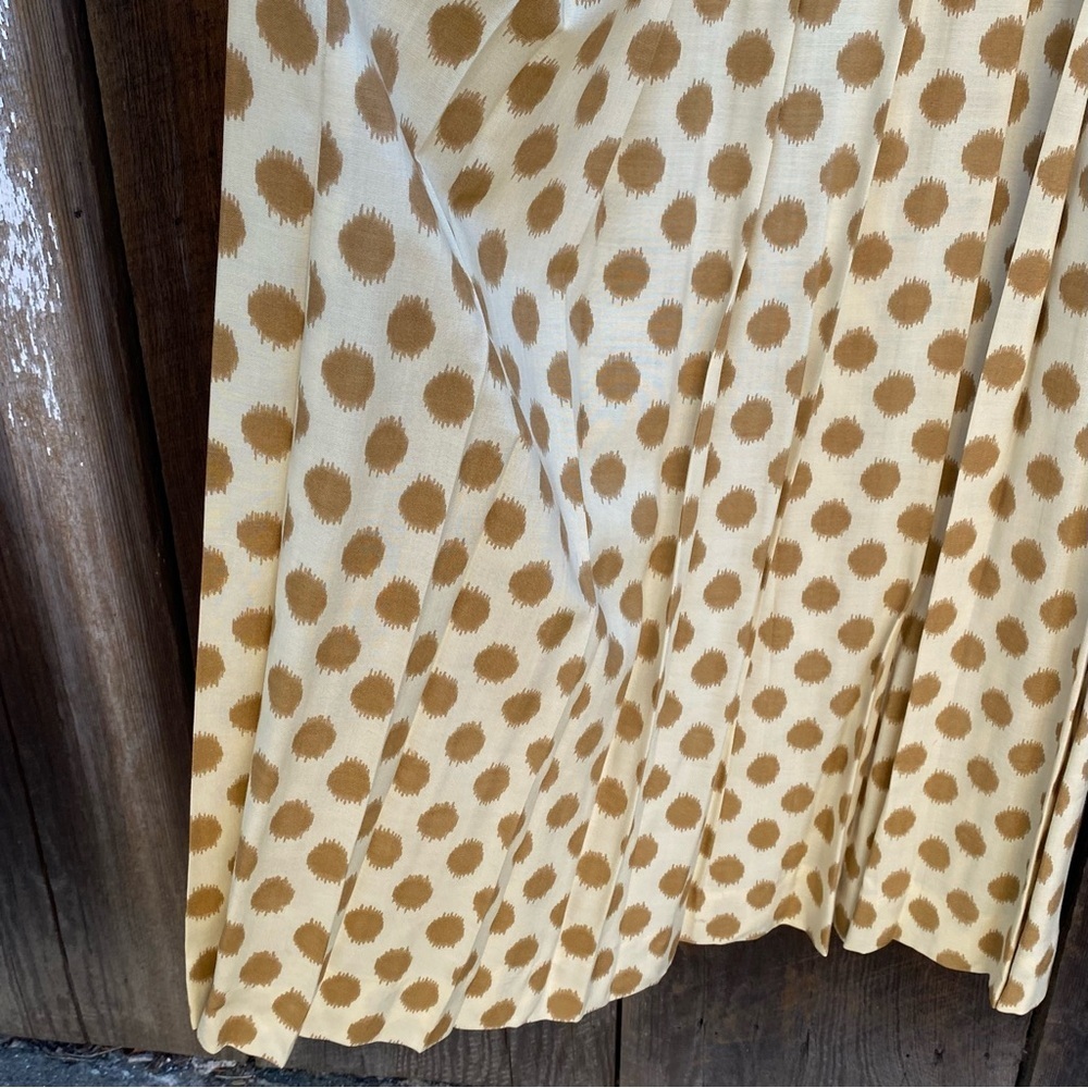 Joseph Magnin Polka Dot Two Piece Dress & Jacket 1970’s Vintage size Small - Picture 11 of 16